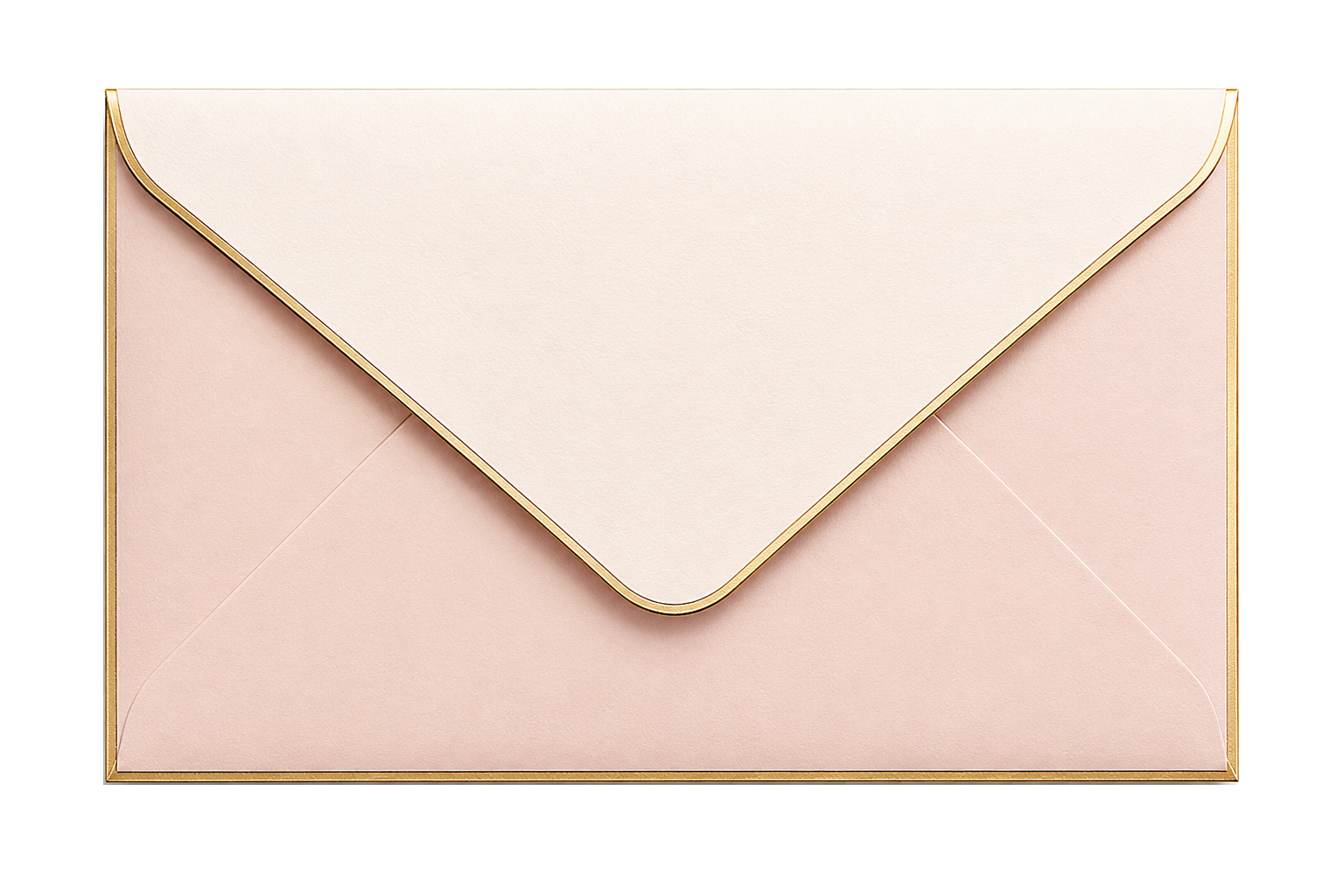 Wedding invitation envelope